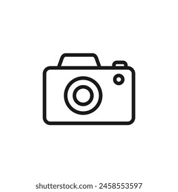 Camera or photo icon. Vector illustration