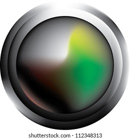 Camera photo lens, vector.