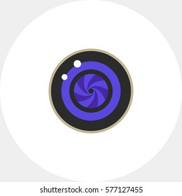 Camera Photo Lens Vector Icon