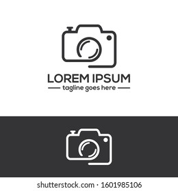 Camera Photo Logo and Icon Vector Template