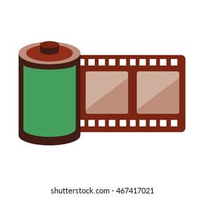 camera photo shutter vintage, vector illustration eps10