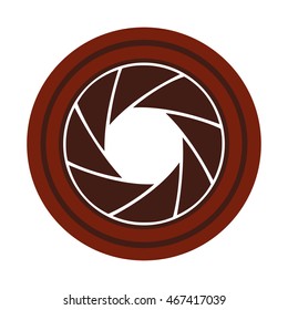 camera photo shutter vintage, vector illustration eps10
