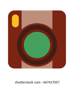 camera photo shutter vintage, vector illustration eps10