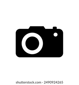 camera, photo, - simple vector icon