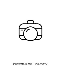 Camera, photo camera vector icon