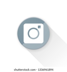 Camera Photo Video button Adaptive icon Material Design illustration