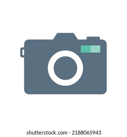Camera - photographer - lens - flash - camera vector icon