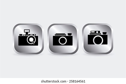 camera photographic design, vector illustration eps10 graphic 