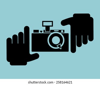 camera photographic design, vector illustration eps10 graphic 