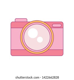 camera photographic device isolated icon