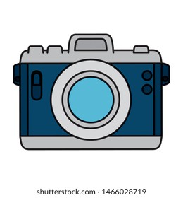 camera photographic device isolated icon
