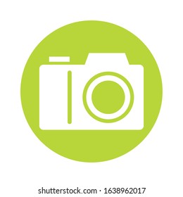 camera photographic device isolated icon vector illustration design