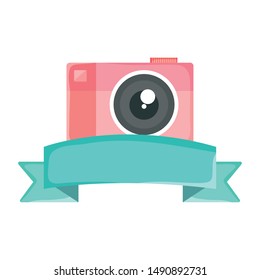 camera photographic device with tape frame