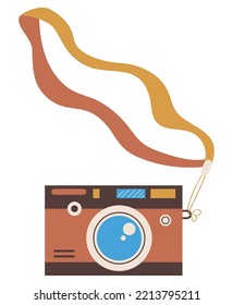 icono de tecnología de dispositivo fotográfico de cámara