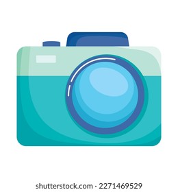 icono de tecnología de dispositivo fotográfico de cámara