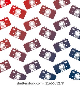 camera photographic icon pattern