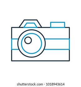 camera photographic isolated icon