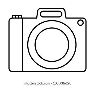 camera photographic isolated icon
