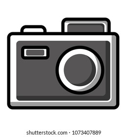 camera photographic isolated icon