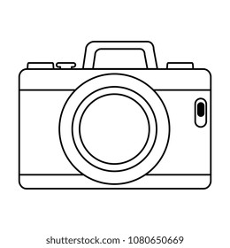 camera photographic isolated icon