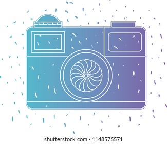 camera photographic isolated icon