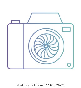 camera photographic isolated icon