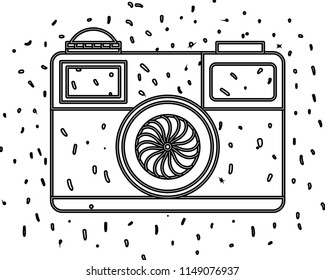 camera photographic isolated icon