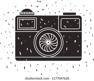 camera photographic isolated icon