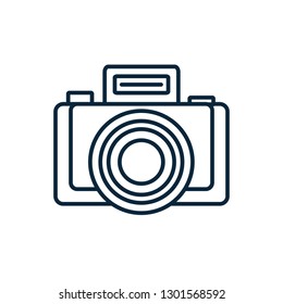 camera photographic isolated icon