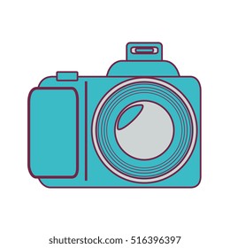 camera photographic isolated icon