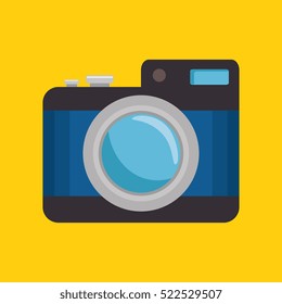 camera photographic isolated icon