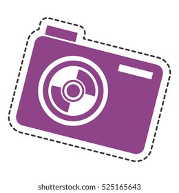 camera photographic isolated icon