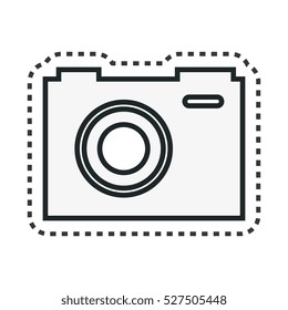 camera photographic isolated icon