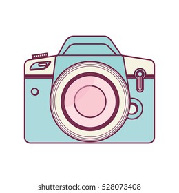 camera photographic isolated icon