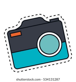 camera photographic isolated icon