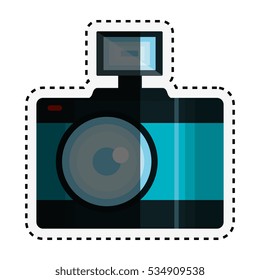 camera photographic isolated icon