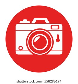 camera photographic isolated icon