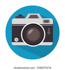 camera photographic isolated icon