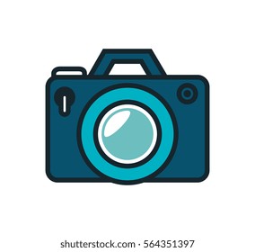 camera photographic isolated icon