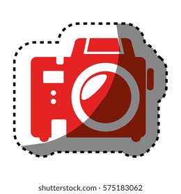 camera photographic isolated icon