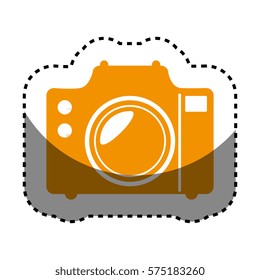 camera photographic isolated icon