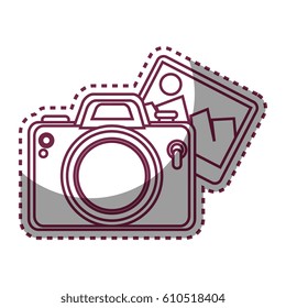 camera photographic isolated icon