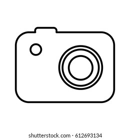 camera photographic isolated icon