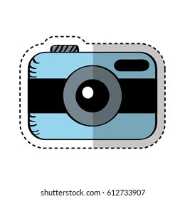 camera photographic isolated icon