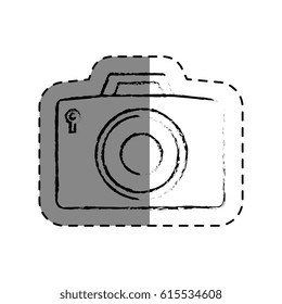 camera photographic isolated icon