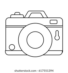 camera photographic isolated icon