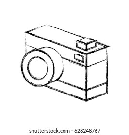 camera photographic isolated icon
