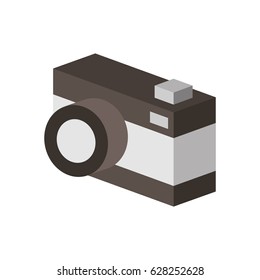 camera photographic isolated icon