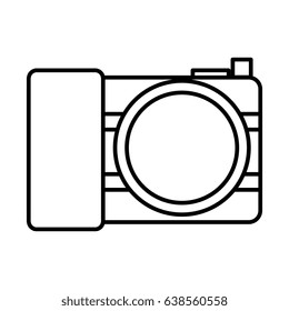 camera photographic isolated icon