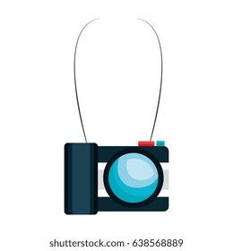 camera photographic isolated icon